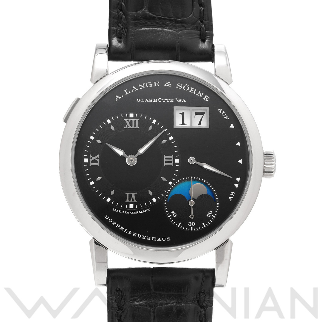 A. Lange & Söhne（A. Lange & Sohne）(ランゲアンドゾーネ)の中古 ランゲ＆ゾーネ A. Lange & Sohne 192.029 ブラック メンズ 腕時計 メンズの時計(腕時計(アナログ))の商品写真