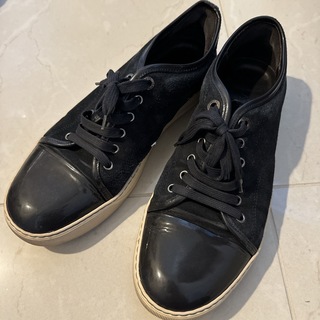 ランバン(LANVIN)のLANVIN DBB1 レザースニーカー ランバン サイズ8(26.5cm目安)(スニーカー)