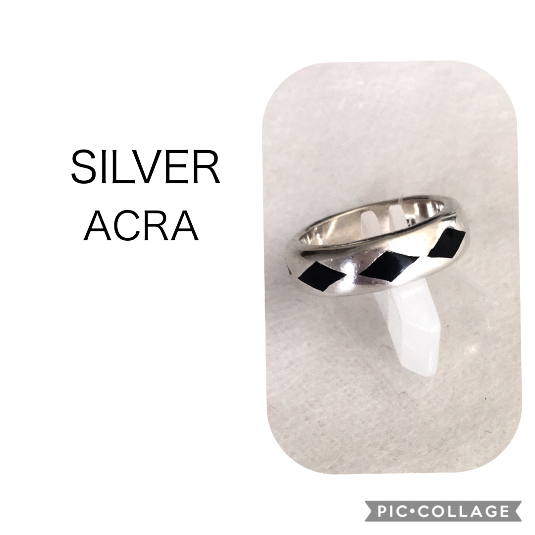 ACRA シルバーリング　サイズ10号 レディースのアクセサリー(リング(指輪))の商品写真