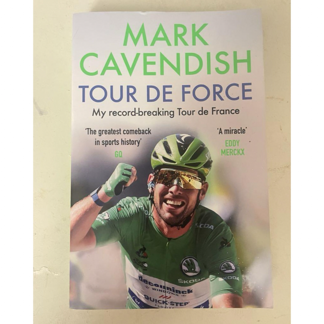 洋書 Marc Cavendish Tour de Force 英語 エンタメ/ホビーの本(洋書)の商品写真