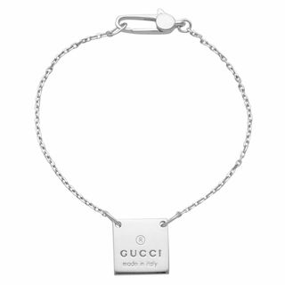 グッチ(Gucci)の未使用 正規品 グッチ ブレスレット メンズ レディース シルバー アクセサリー(ブレスレット/バングル)