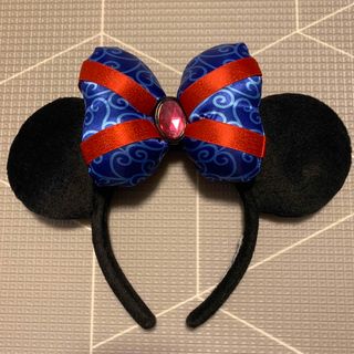 香港ディズニー限定★ミニーちゃんハロウィンリボンカチューシャ Disney - レア♡香港ディズニー Disney ミニー ミニーちゃん 耳