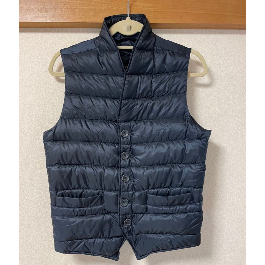 HERNO ヘルノ ダウンジレ ダウンベスト 46 グレー使用回数は10回未満 HERNO ヘルノ ダウンジレ ダウンベスト 46 グレー使用回数は10回未満