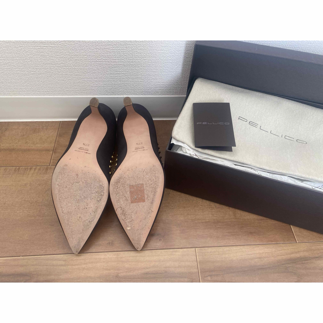 PELLICO ペリーコ スタッズポインテッドパンプス PELLICO ペリーコ スタッズポインテッドパンプス