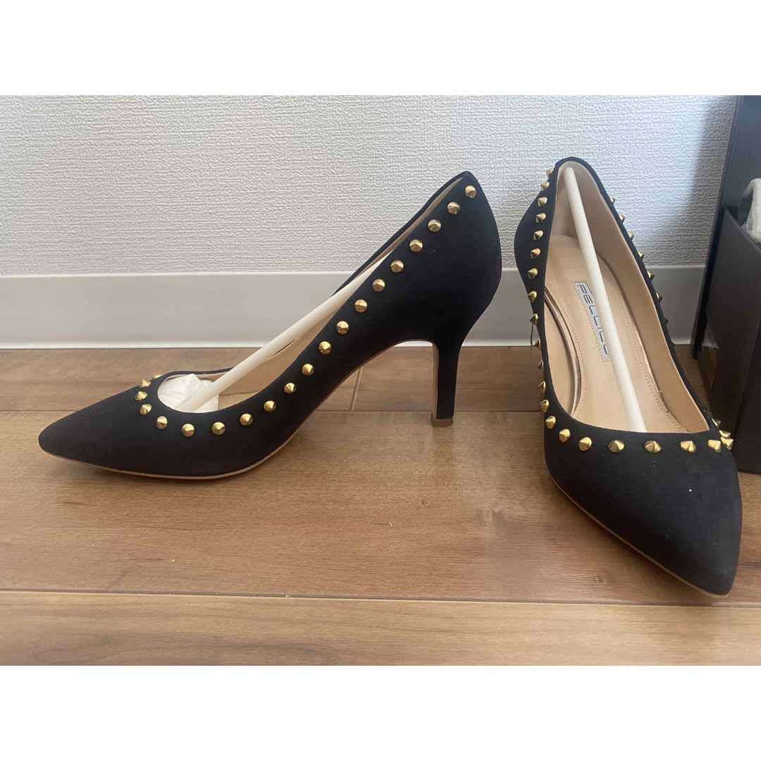 PELLICO ペリーコ スタッズポインテッドパンプス PELLICO ペリーコ スタッズポインテッドパンプス