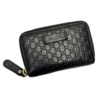 グッチ(Gucci)の☆☆GUCCI グッチ グッチシマ マイクロGG 544249・0959 ブラック コインケース レザー ユニセックス(その他)