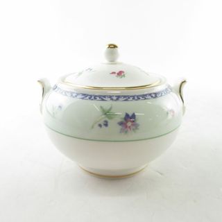 ウェッジウッド(WEDGWOOD)の美品 WEDGWOOD ウェッジウッド メドウフィールド シュガーポット 砂糖 SM1673F (その他)