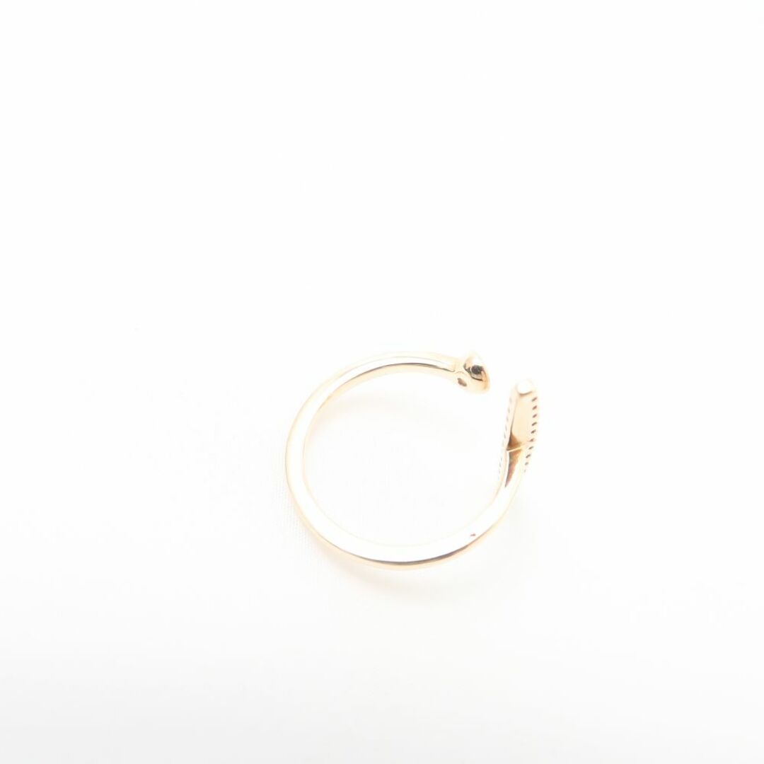 美品 Hirotaka ヒロタカ Gossamer K10 ショート ダイヤモンド リング 重量1.7g 9号 K10 ダイヤ0.16ct 指輪 アクセサリー レディース AY4965W1  レディースのアクセサリー(リング(指輪))の商品写真