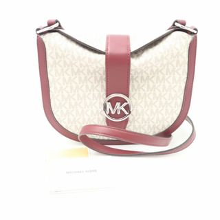 マイケルコース(Michael Kors)の美品 MICHAEL KORS マイケルコース GABBY ショルダーバッグ クロスボディ ホーボー シグネチャー レディース AT19C (ショルダーバッグ)