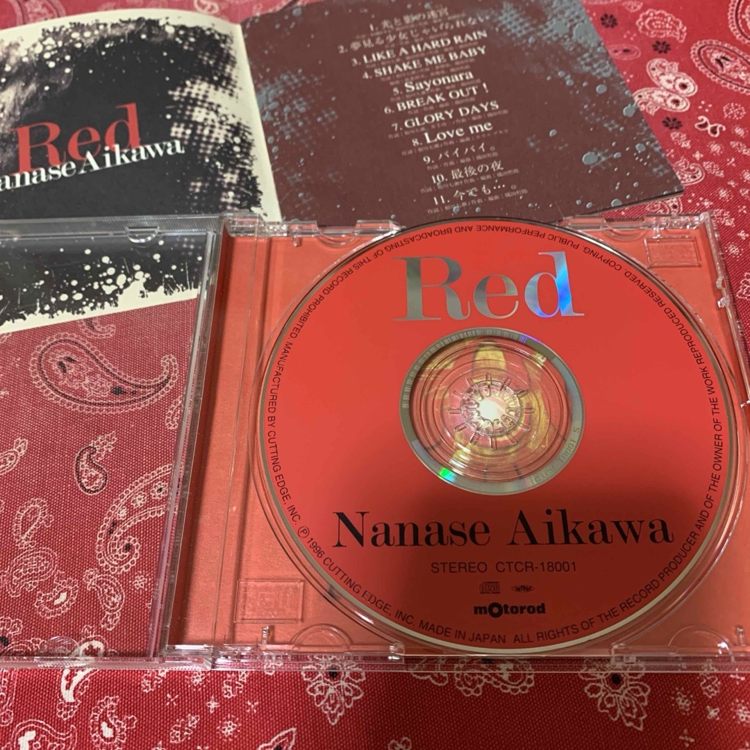 相川七瀬　トラブルメイカー　恋心　Red     Bad Girls  8㎝CD エンタメ/ホビーのCD(ポップス/ロック(邦楽))の商品写真