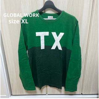 グローバルワーク(GLOBAL WORK)のGLOBAL WORK メンズ 長袖 Tシャツ(Tシャツ/カットソー(七分/長袖))