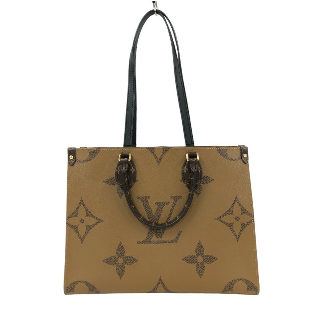 ルイ・ヴィトン LOUIS VUITTON オンザゴーMM M45321 ブラウン モノグラム・ジャイアント レディース ハンドバッグ約26cmマチ