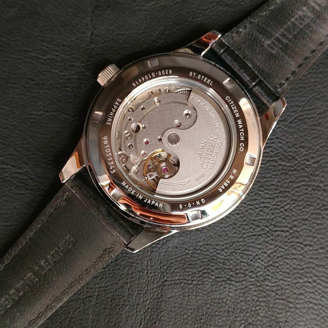 極美品【稼働品】CITIZEN　シチズン　ホワイト　シルバー　ゴールド　自動巻き