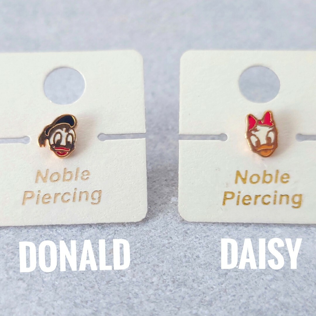 Disney(ディズニー)の【新品】デイジー　キャラクターボディピアス　16G　ディズニー　Disney メンズのアクセサリー(ピアス(片耳用))の商品写真