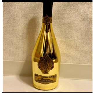 アルマンドブリニャック(アルマン・ド・ブリニャック)のアルマンドゴールド　袋付き(シャンパン/スパークリングワイン)