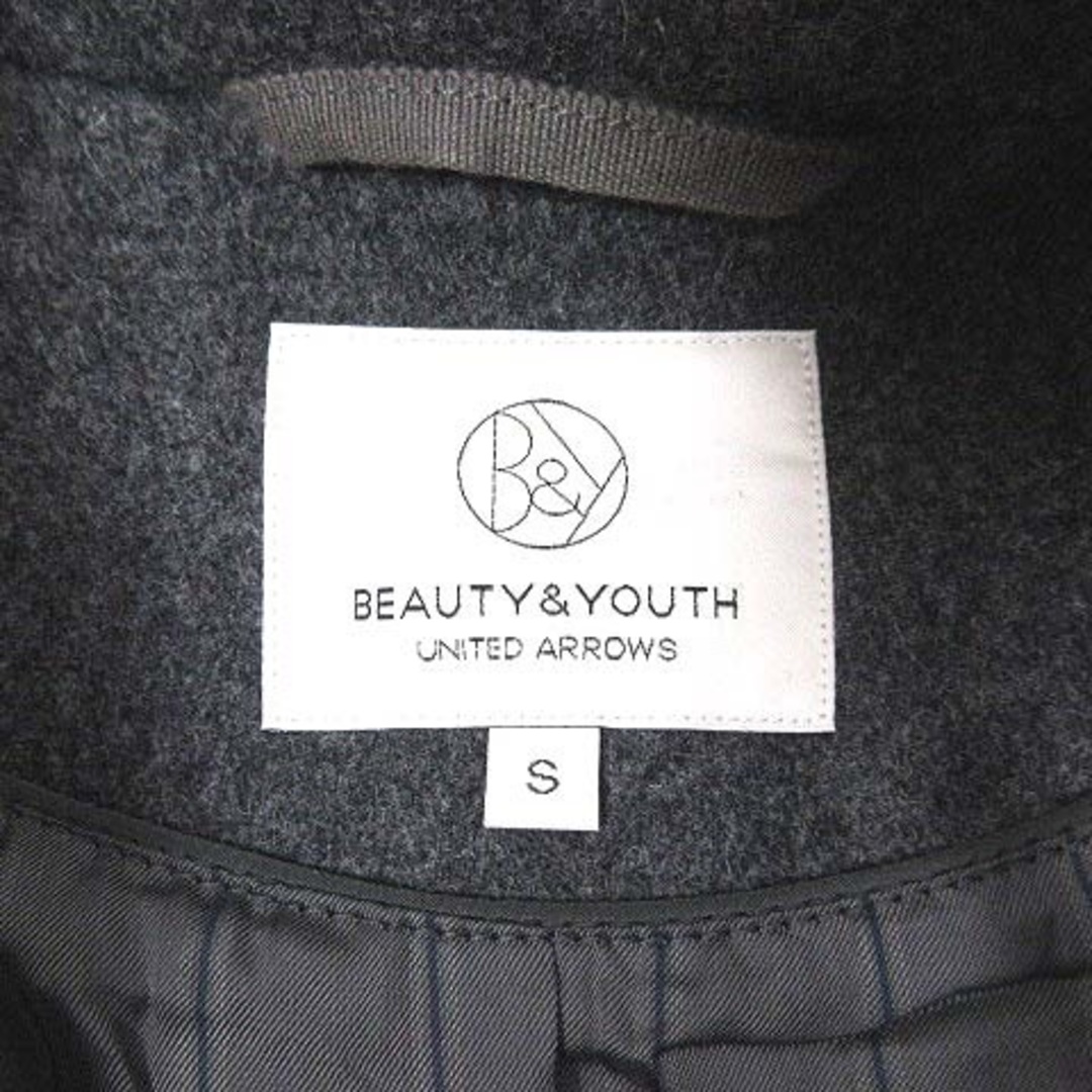 BEAUTY&YOUTH UNITED ARROWS(ビューティアンドユースユナイテッドアローズ)のB&Y ユナイテッドアローズ ステンカラーコート ダブル 総裏地 ウール S レディースのジャケット/アウター(その他)の商品写真