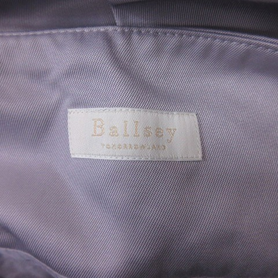 Ballsey(ボールジィ)のボールジー フレアスカート ギャザー ロング 34 紫 ラベンダー /YI レディースのスカート(ロングスカート)の商品写真