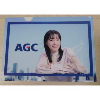 広瀬すず　AGC クリアファイル　2枚(女性タレント)