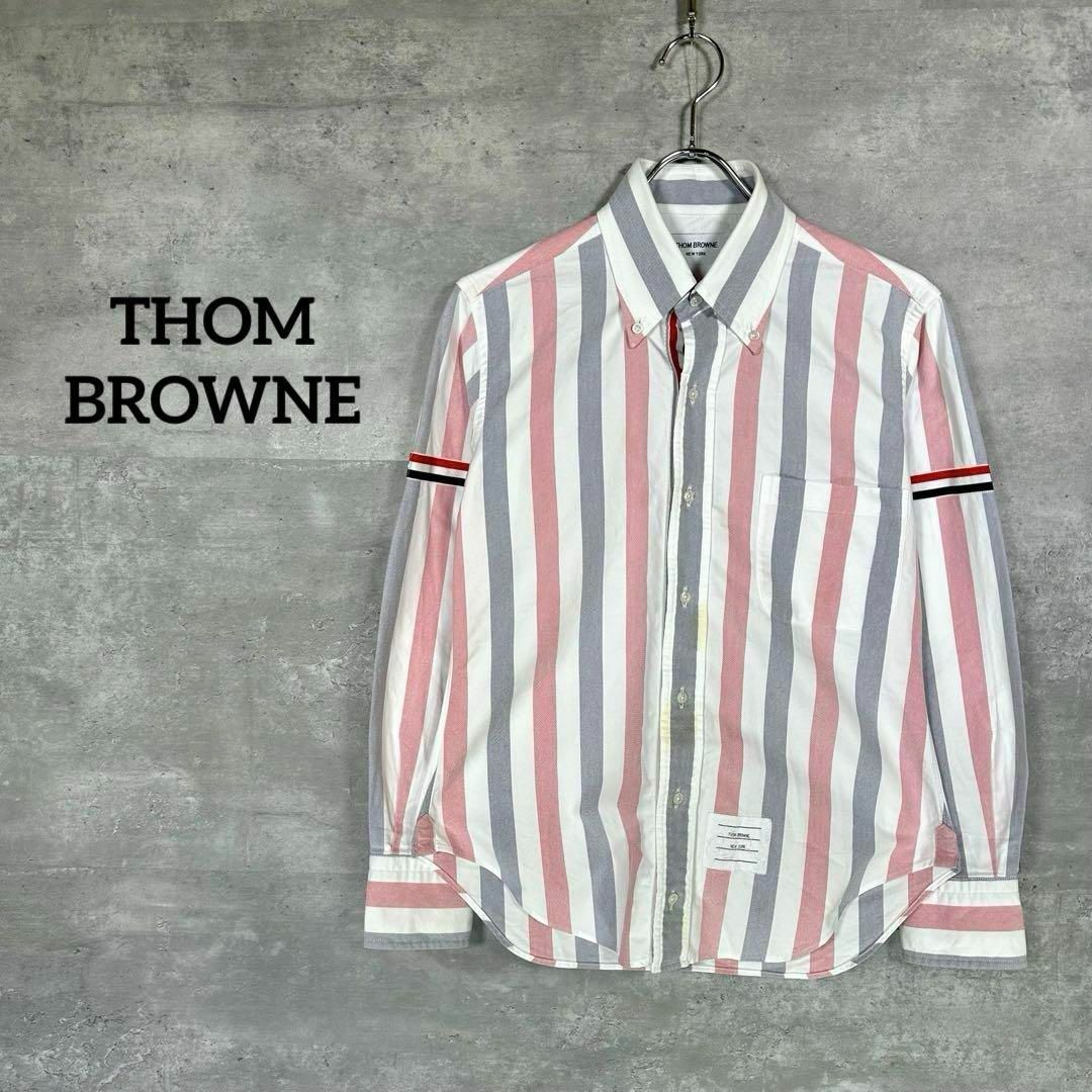 THOM BROWNE - 『THOM BROWNE.』 トムブラウン ストライプシャツ