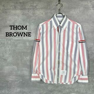 トムブラウン(THOM BROWNE)の『THOM BROWNE.』 トムブラウン ストライプシャツ(シャツ)