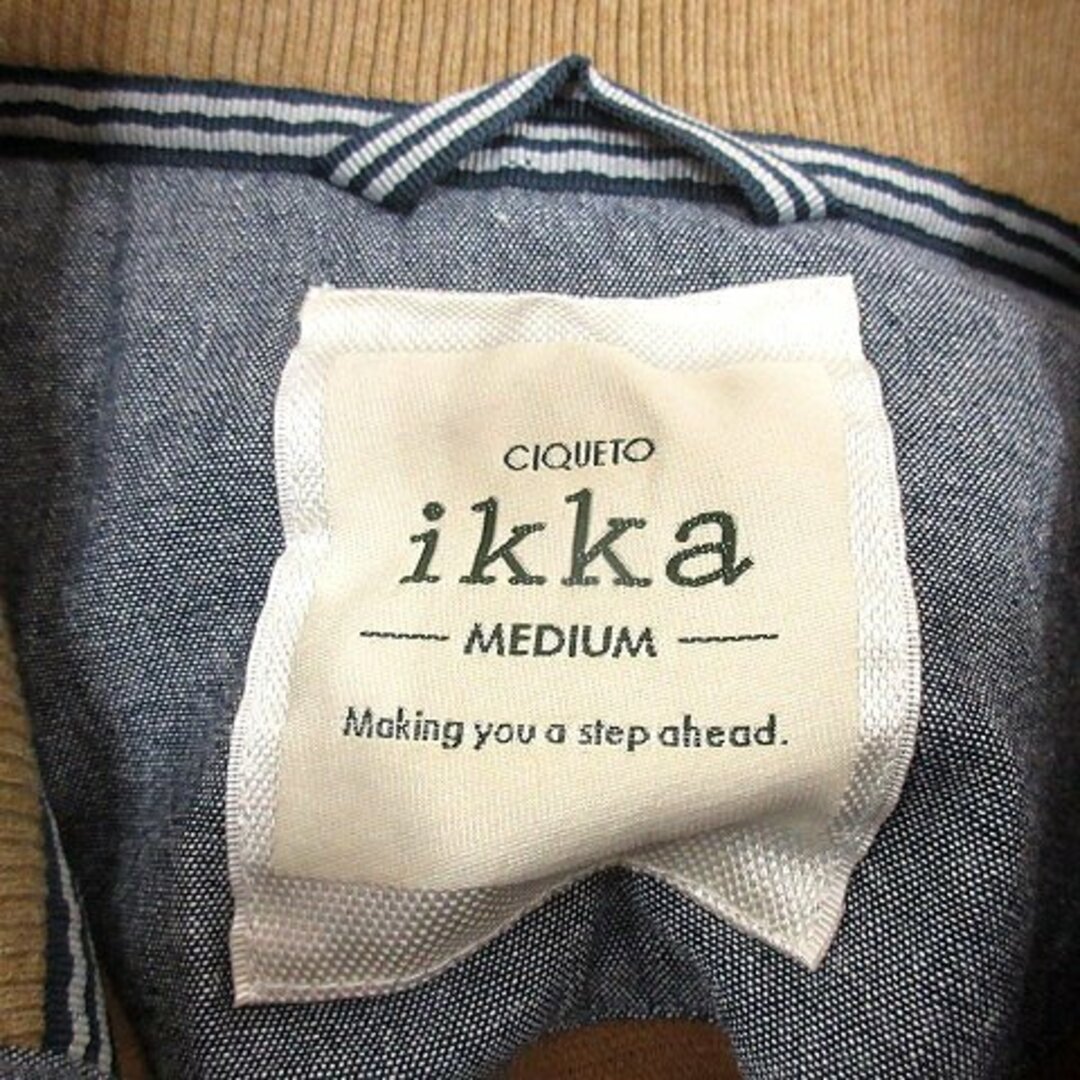 ikka(イッカ)のイッカ ikka スタンドカラージャケット M キャメル 茶 ブラウン /AU メンズのジャケット/アウター(その他)の商品写真
