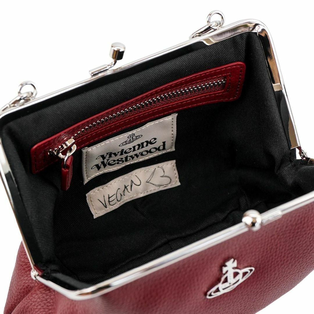 Vivienne Westwood(ヴィヴィアンウエストウッド)のVIVIENNE WESTWOOD ヴィヴィアンウエストウッド ハンドバッグ 2023年-2024年秋冬新作 52020003 S000D レディース ショルダーバッグ H407PF レッド レディースのバッグ(ハンドバッグ)の商品写真