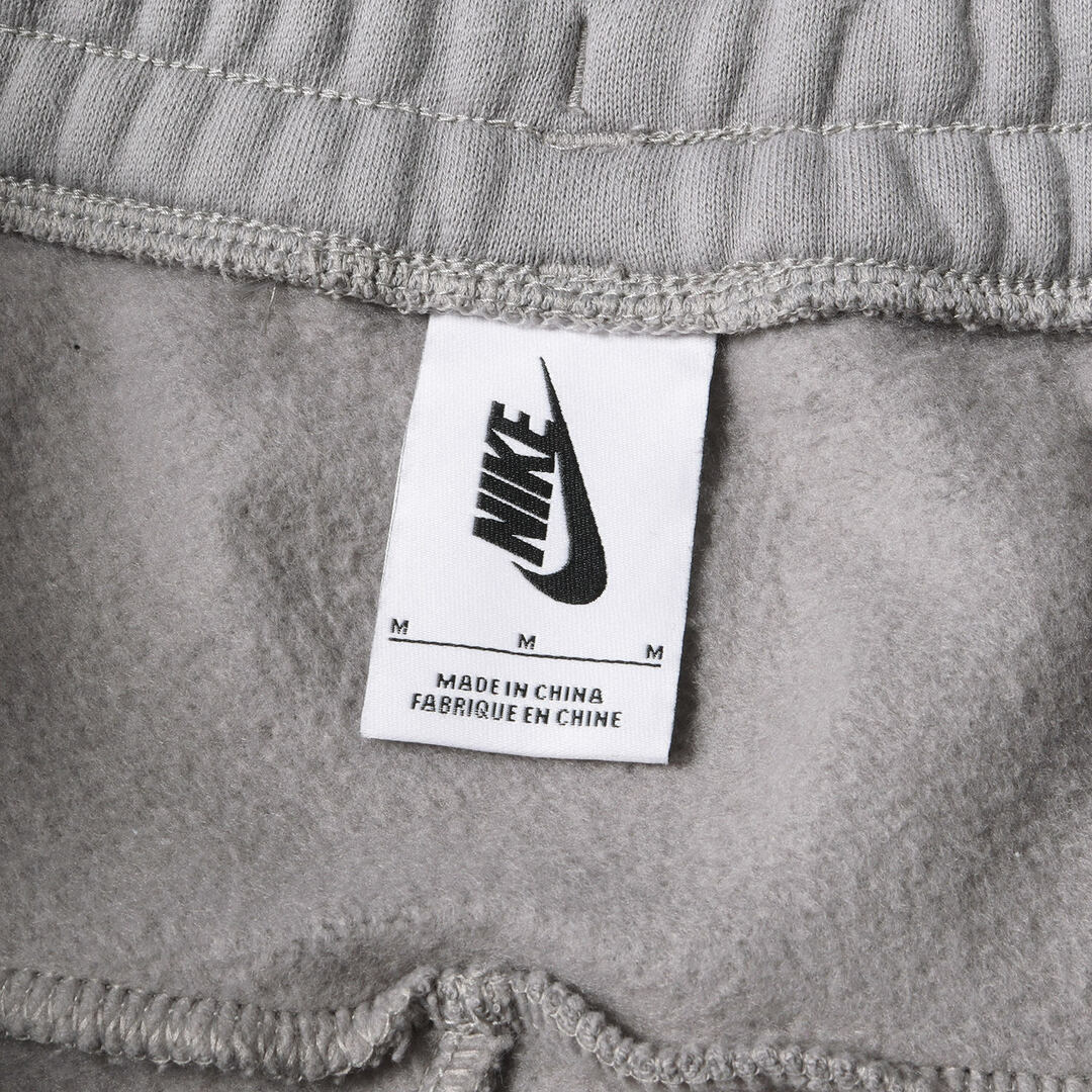 約335cmNIKE WARM UP PANTS サイド スナップボタン ロゴ グレー M