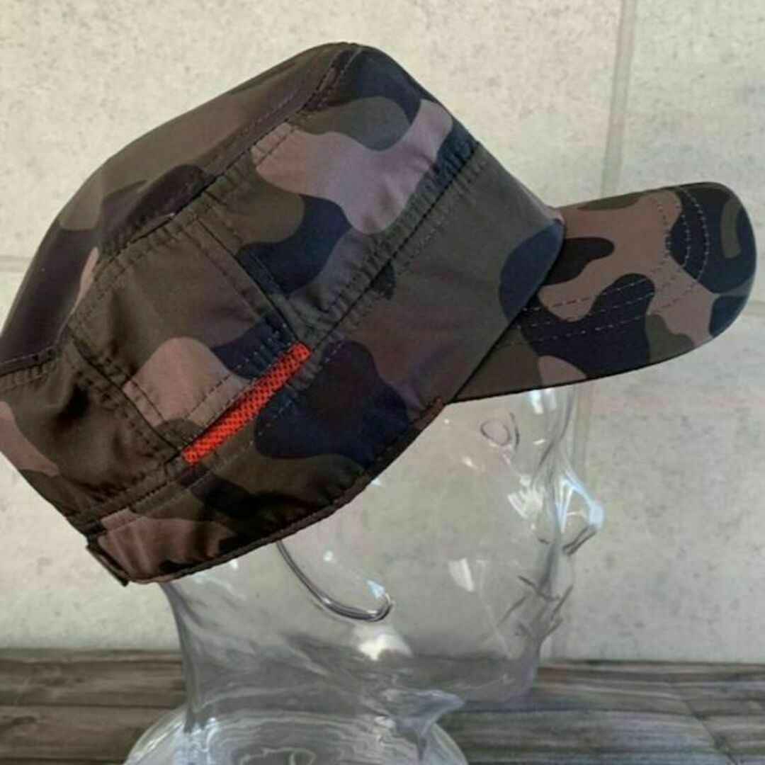 送料込 帽子 大きい XL 撥水 ワークキャップ UV99.9 UPF50+ C メンズの帽子(キャップ)の商品写真