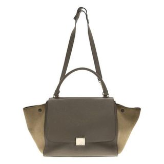 セリーヌ(celine)のCELINE / セリーヌ | TRAPEZE トラペーズ 2Way ショルダー バンドバッグ | ブラウン | レディース(ショルダーバッグ)