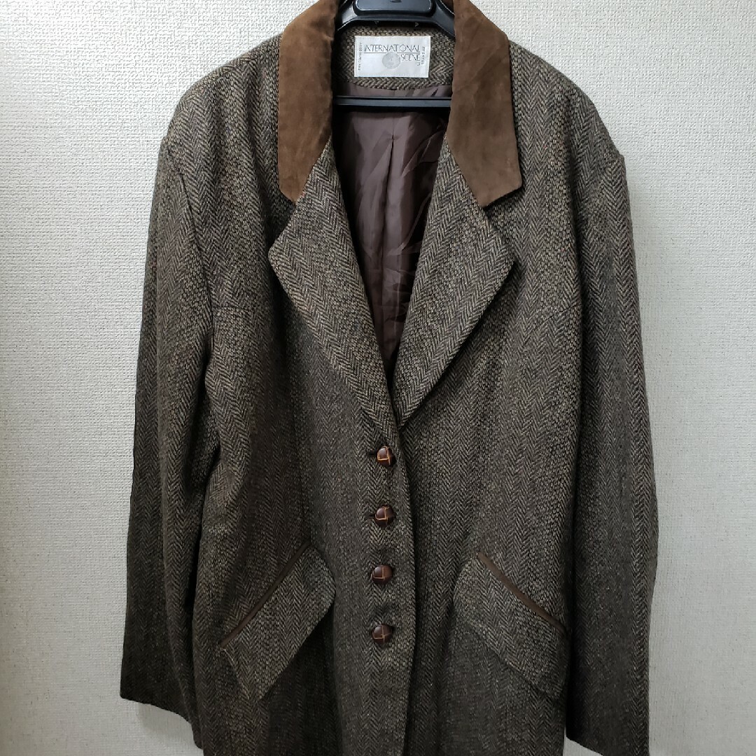 【専用】Harris Tweed ハリスツィード テーラードジャケット　肘パッチ