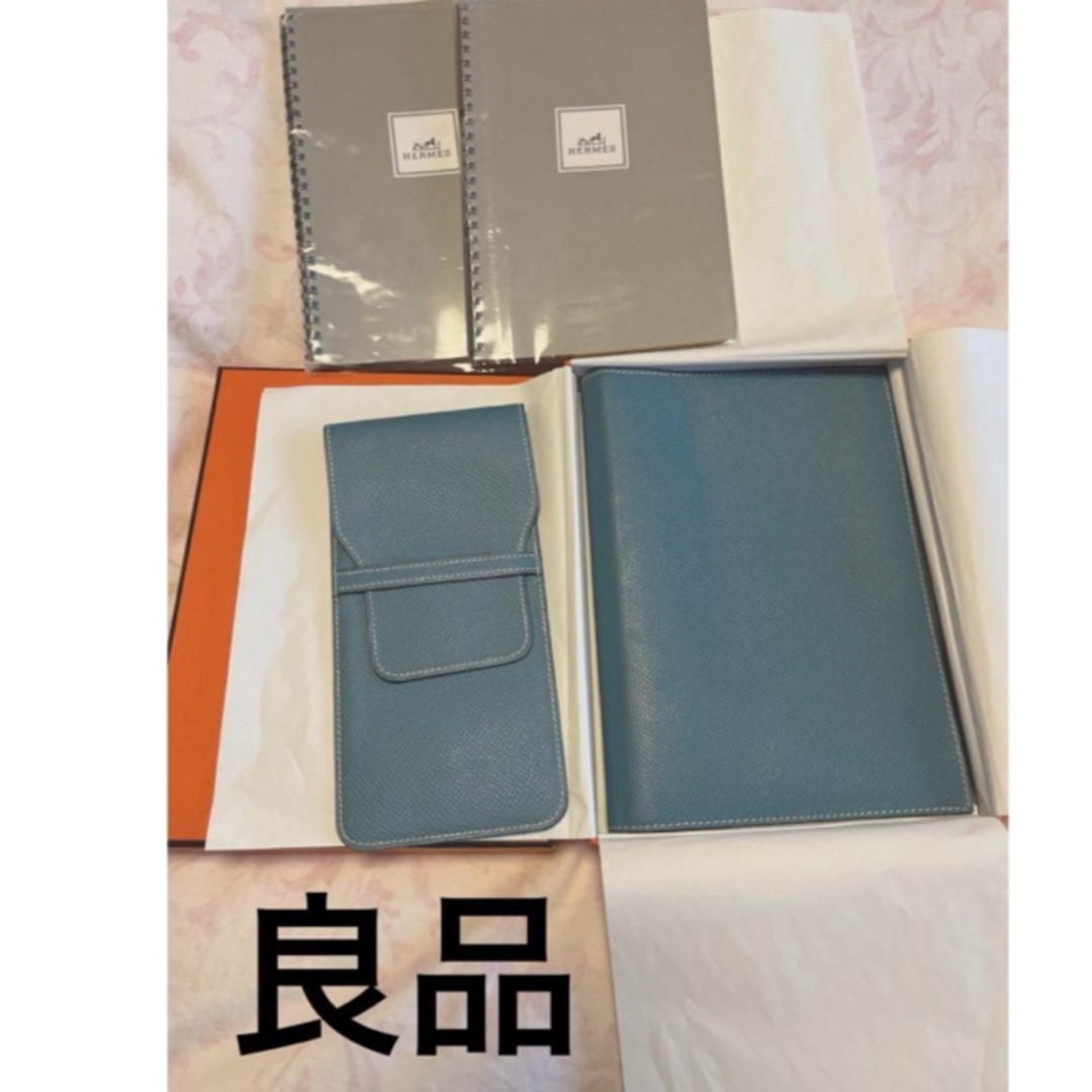 Hermes(エルメス)のエルメス　ペンケース　手帳　グローブトロッター メンズのファッション小物(手帳)の商品写真