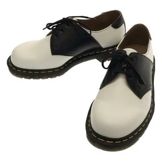 ドクターマーチン(Dr.Martens)の【新品】  Dr.Martens / ドクターマーチン | レザー サドル シューズ | UK6 | ホワイト/ブラック | レディース(ブーツ)