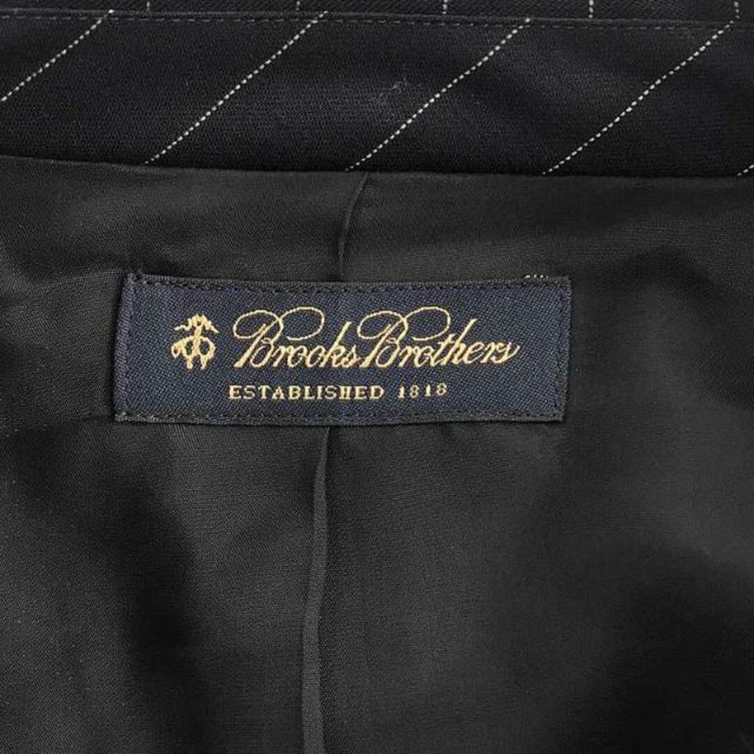 Brooks Brothers(ブルックスブラザース)のBROOKS BROTHERS / ブルックスブラザーズ | ストライプ ジャケット スカート セットアップスーツ | 9AR / 64-91 | ネイビー | レディース レディースのフォーマル/ドレス(スーツ)の商品写真