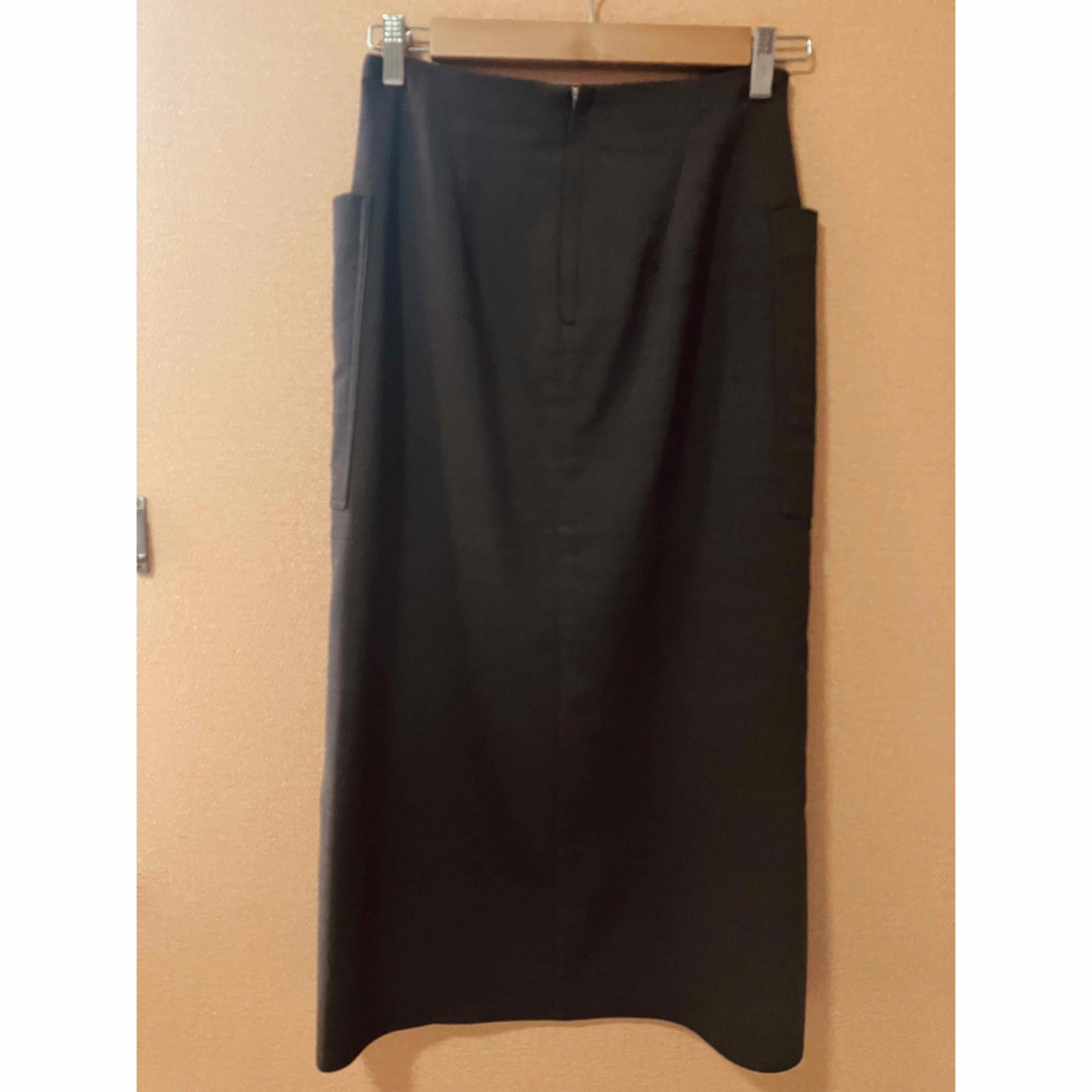 IENA(イエナ)のIENA ダブルクロスタイトスカート レディースのスカート(ひざ丈スカート)の商品写真