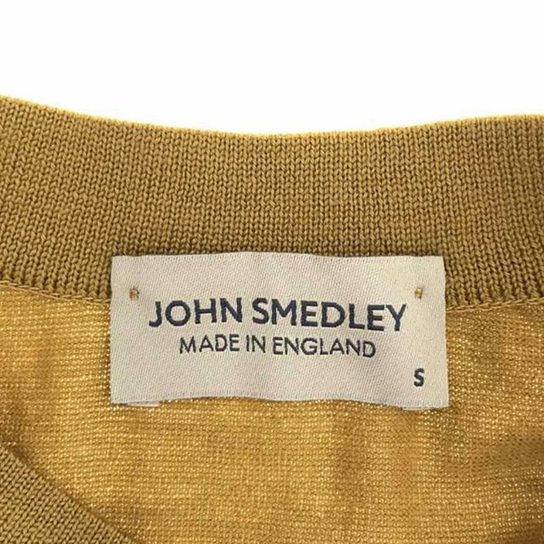 JOHN SMEDLEY(ジョンスメドレー)のJOHN SMEDLEY / ジョンスメドレー | クルーネックニット | S | マスタード | レディース レディースのトップス(ニット/セーター)の商品写真