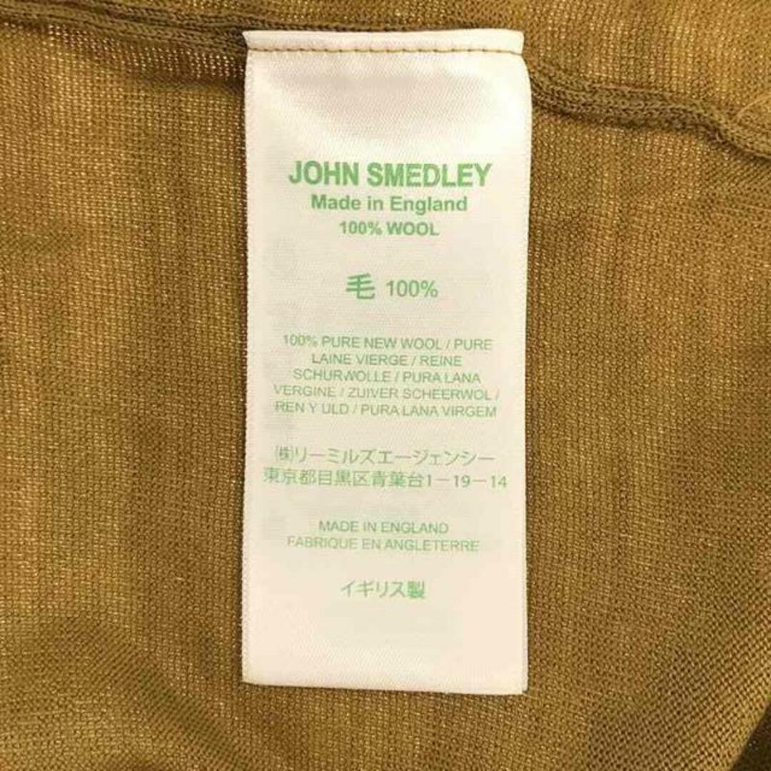 JOHN SMEDLEY(ジョンスメドレー)のJOHN SMEDLEY / ジョンスメドレー | クルーネックニット | S | マスタード | レディース レディースのトップス(ニット/セーター)の商品写真