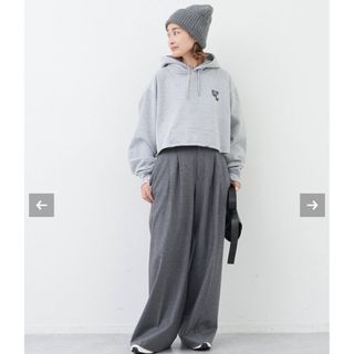 ドゥーズィエムクラス(DEUXIEME CLASSE)の新品　ドゥーズィエムクラス   BTN Short Hoodie(パーカー)