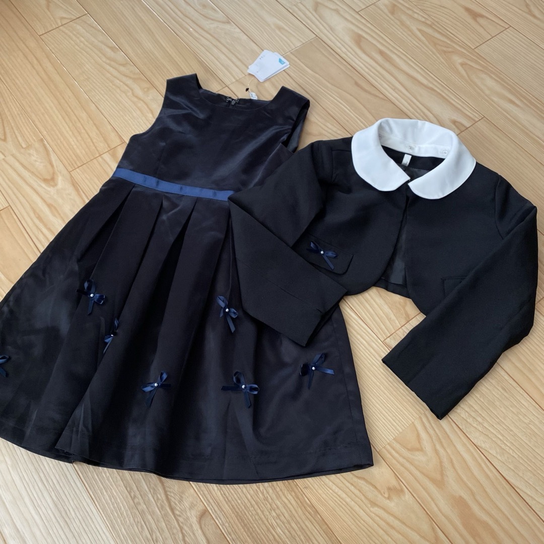 新品　フォーマル  女の子　入学式　セット　120cm キッズ/ベビー/マタニティのキッズ服女の子用(90cm~)(ドレス/フォーマル)の商品写真