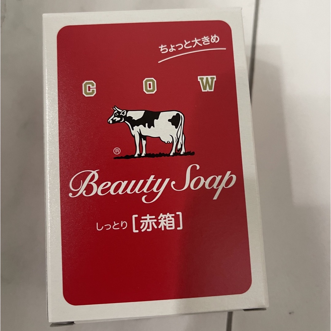 COW(カウブランド)のCOW牛乳石鹸 赤箱 粉末 洗顔用 美肌 コスメ/美容のボディケア(ボディソープ/石鹸)の商品写真