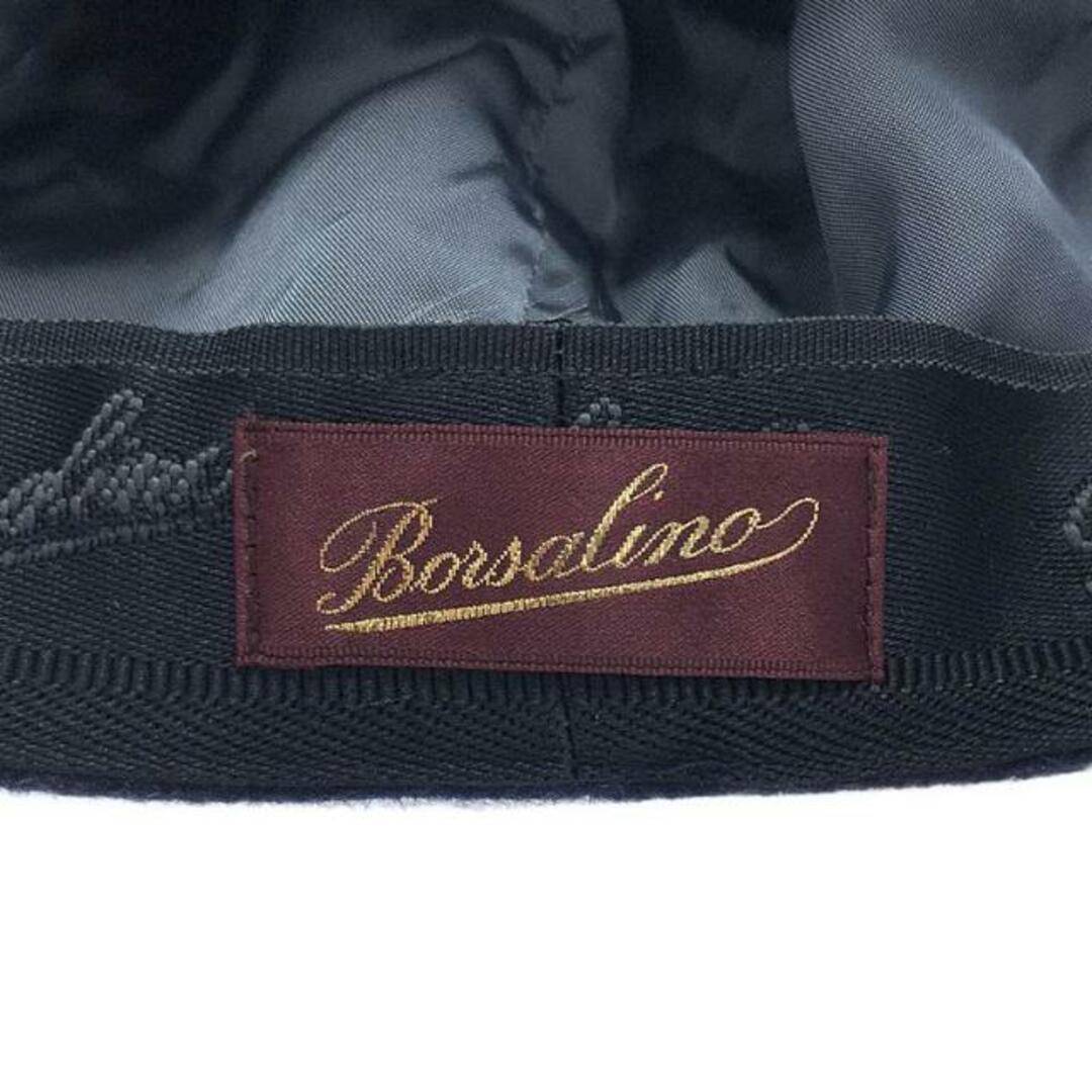 Borsalino(ボルサリーノ)のBorsalino / ボルサリーノ | ウール ベレー帽 | ネイビー | メンズ メンズの帽子(その他)の商品写真