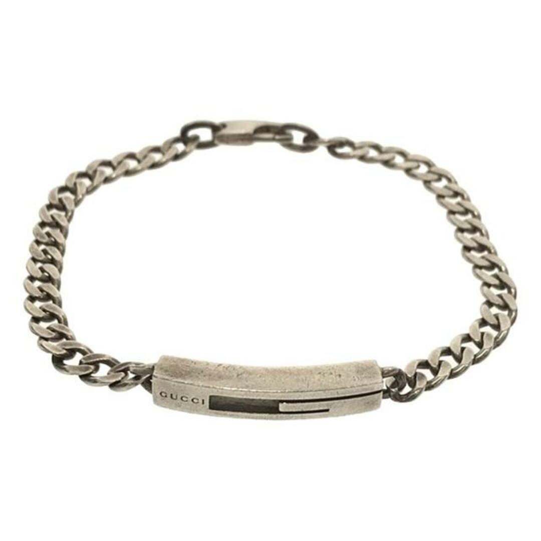 GUCCI - GUCCI / グッチ | Gカットアウト シルバー925 喜平 GUCCI - GUCCI / グッチ | Gカットアウト シルバー925 喜平