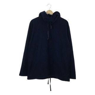 エンジニアードガーメンツ(Engineered Garments)の【美品】  Engineered Garments / エンジニアドガーメンツ | Long Sleeve Hoody -Polyester Waffle / ワッフル プルオーバーパーカー | S | ネイビー | メンズ(スウェット)