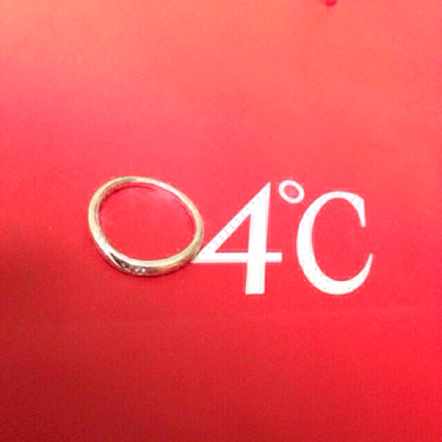4℃(ヨンドシー)の4℃  指輪9号  レディースのアクセサリー(リング(指輪))の商品写真