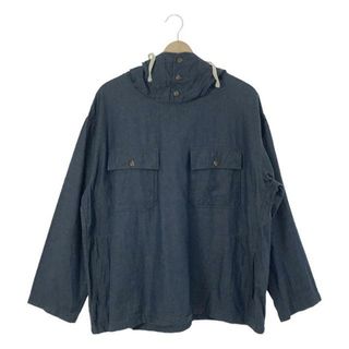 エンジニアードガーメンツ(Engineered Garments)の【美品】  Engineered Garments / エンジニアドガーメンツ | Cagoule Shirt Blue Cotton Denim Shirting  / カグールシャツブルーコットンデニム | S | インディゴ | メンズ(その他)