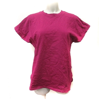 シューラルー(SHOO・LA・RUE)のシューラルー Tシャツ カットソー 半袖 F 紫 パープル /YI(Tシャツ(半袖/袖なし))