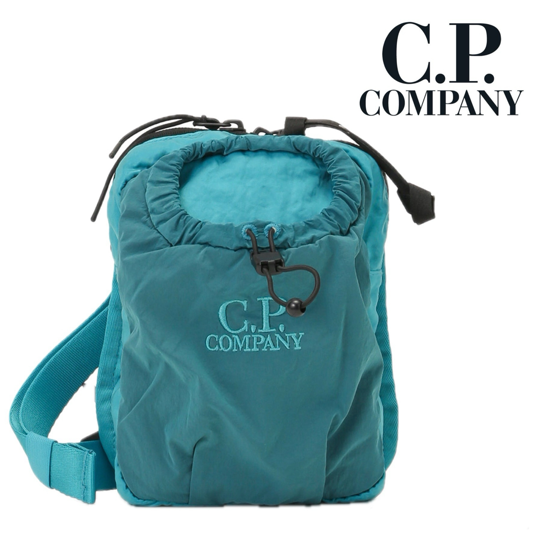 C.P. Company(シーピーカンパニー)の新品 定価2.6万円 C.P.COMPANY ボディーバッグ ショルダー ブルー メンズのバッグ(ショルダーバッグ)の商品写真