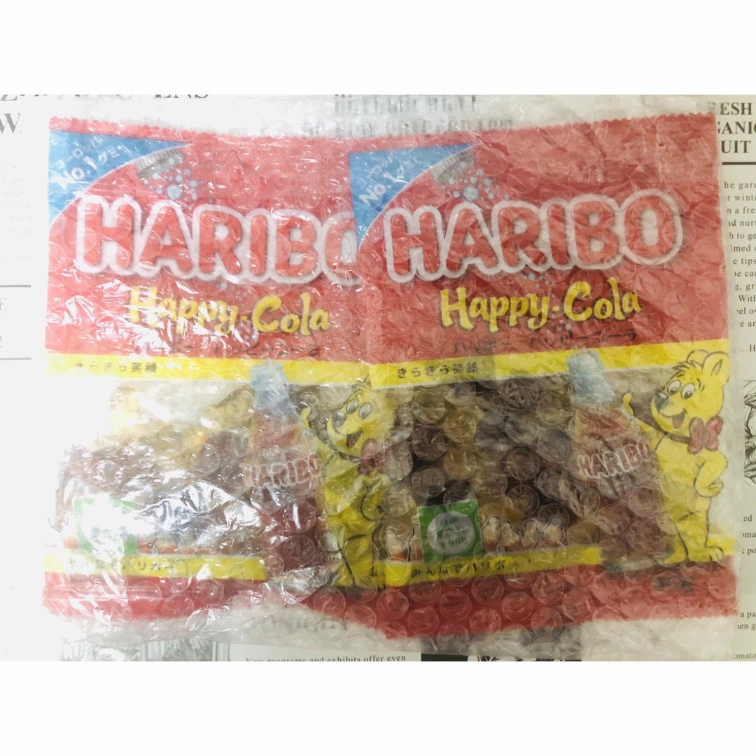 ハリボー(ハリボー)の【300円送料込み】 HARIBO ハリボーグミ ハッピーコーラ 80g‪ 2袋 食品/飲料/酒の食品(菓子/デザート)の商品写真