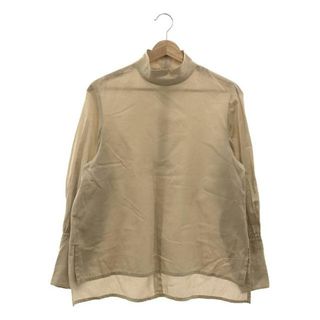 foufou / フーフー | high neck dress shirts ブラウス | F | シャンパンゴールド | レディース(シャツ/ブラウス(長袖/七分))