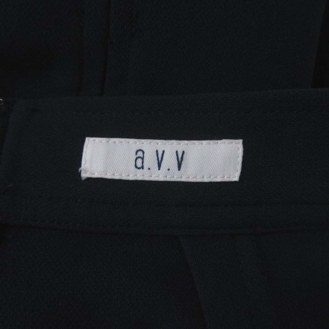 a.v.v(アーヴェヴェ)のアー・ヴェ･ヴェ タイトスカート ロング L 紺 ネイビー /YI ■MO レディースのスカート(ロングスカート)の商品写真