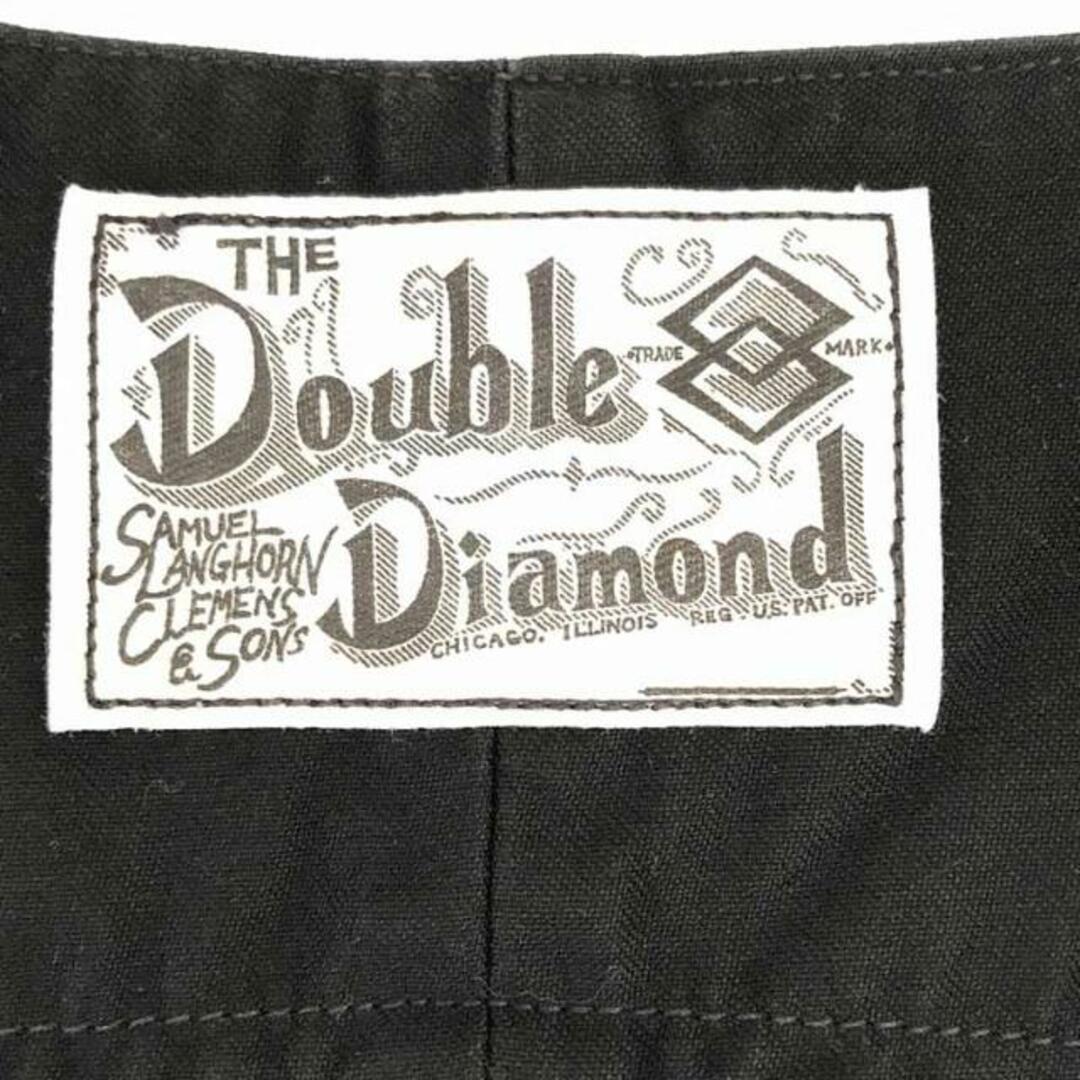 THE REAL McCOY'S(ザリアルマッコイズ)のTHE REAL McCOY'S / ザリアルマッコイズ | DOUBLE DIAMOND / ダブルダイヤモンド ブラックシャンブレー ワークベスト | グレー/ブラック | メンズ メンズのトップス(ベスト)の商品写真